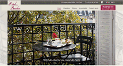 Desktop Screenshot of hotelbaudin.com